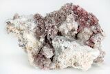 Vibrant-Red Cinnabar with Calcite - Cocineras Mine #212750-1